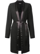Ann Demeulemeester 'sheridan' Coat, Women's, Size: 38, Black, Rayon/nylon/wool