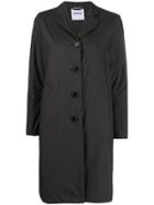 Aspesi Single-breasted Raincoat - Black