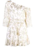 Rachel Zoe Jacquard Mini Dress - White