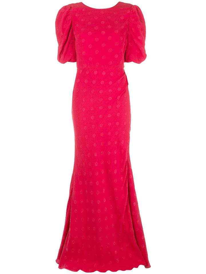 Saloni Flared Long Dress