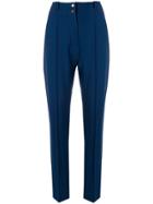 Plein Sud High Waisted Trousers - Blue