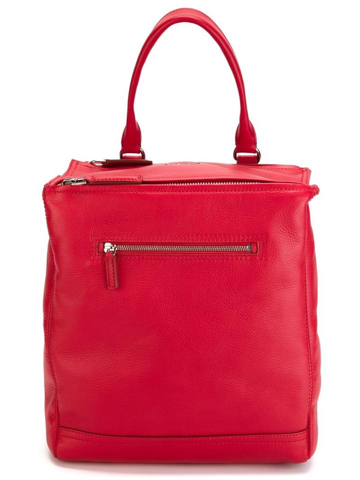 Givenchy Pandora Backpack, Red, Calf Leather