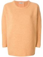 Humanoid Dropped Shoulder Jumper - Yellow & Orange