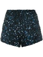 Manish Arora Two Tone Shorts - Blue