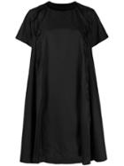Sacai A-line T-shirt Dress - Black