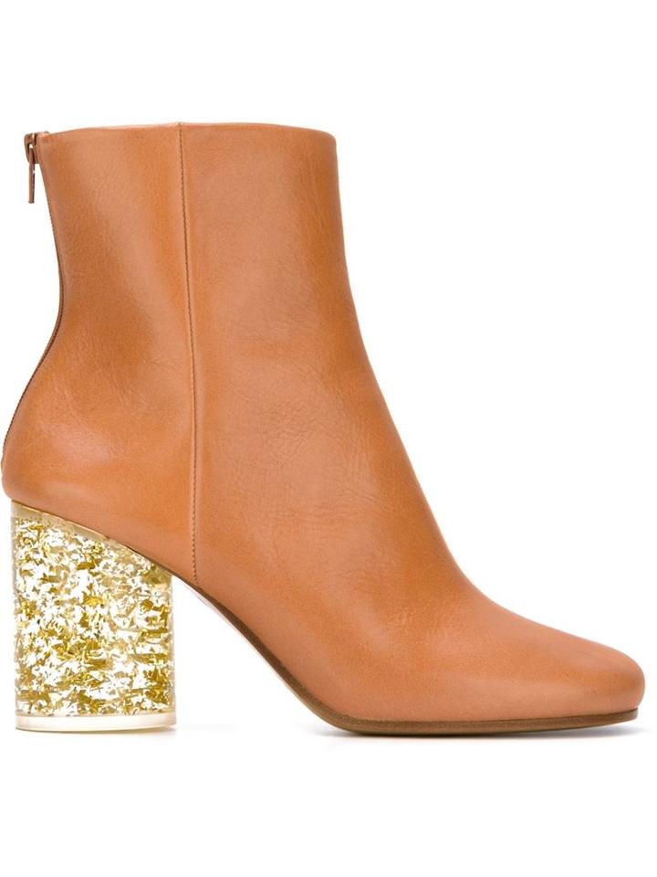 Maison Margiela Plexi Heel Ankle Boots