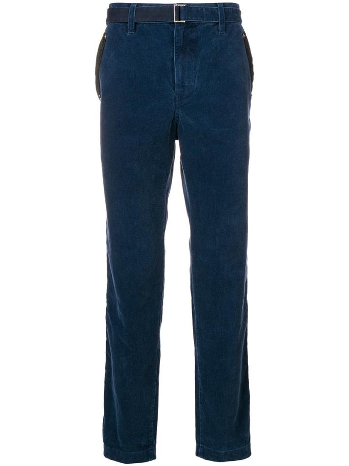 Sacai Corduroy Jeans - Blue