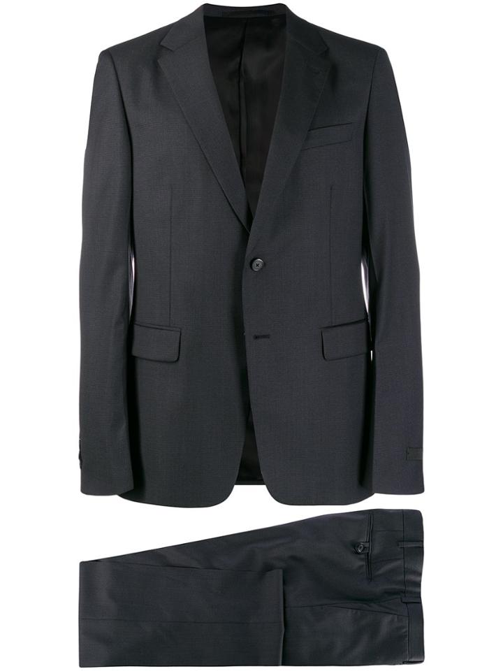 Prada Houndstooth Check Suit - Grey