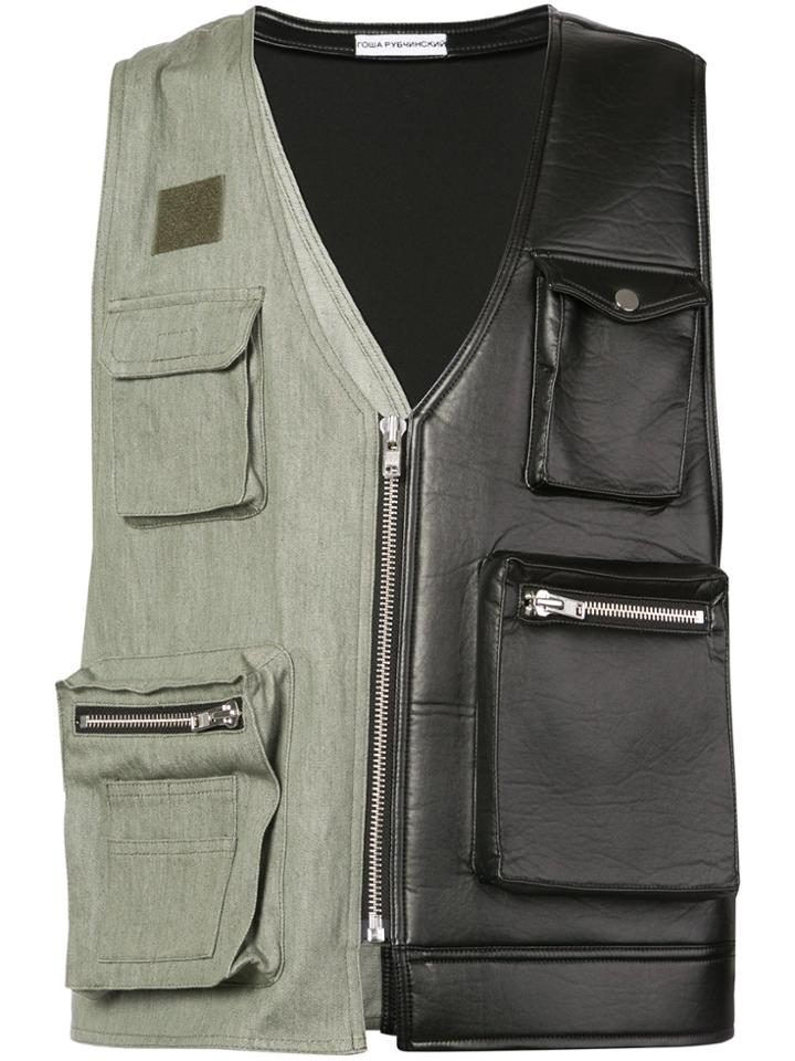 Gosha Rubchinskiy Combo Vest - Green