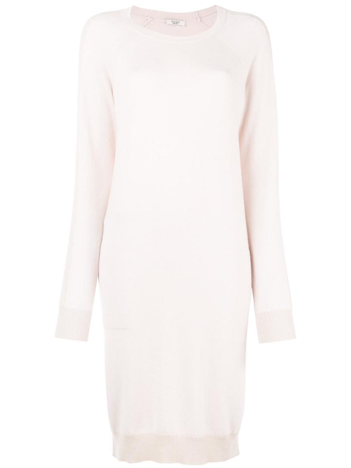 Peserico Fitted Silhouette Dress - Nude & Neutrals