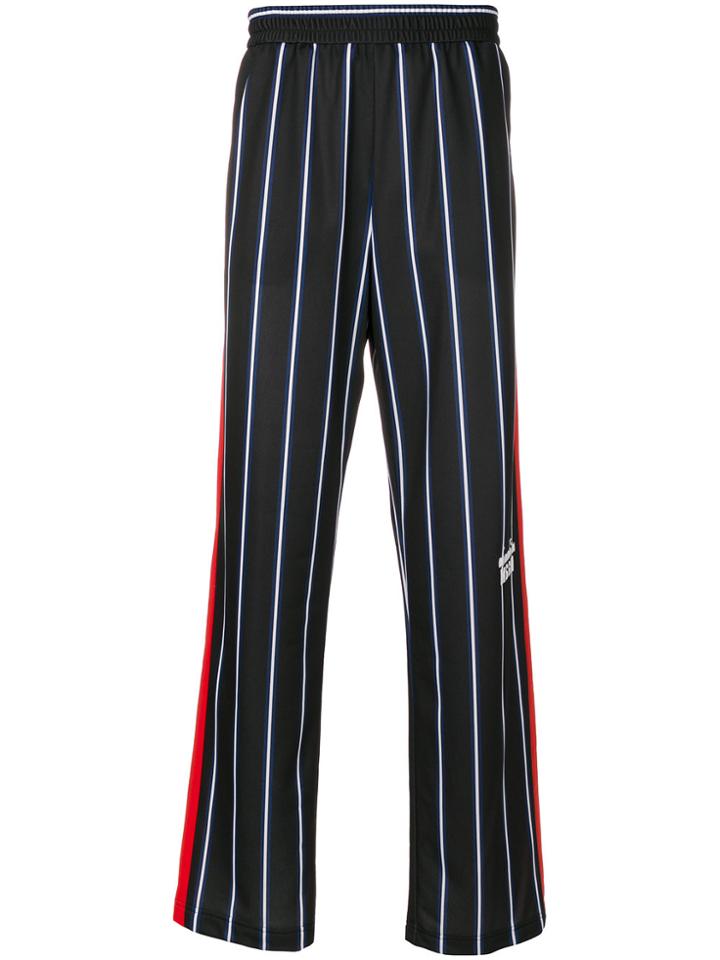 Msgm Striped Track Pants - Blue