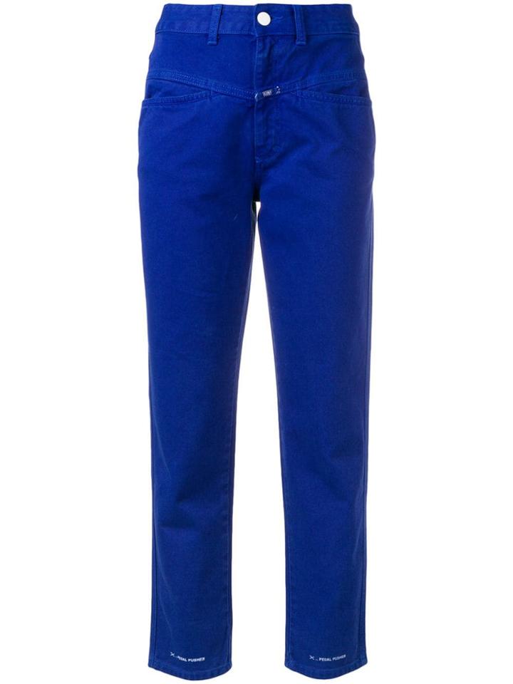 Closed Logo Jeans - Blue