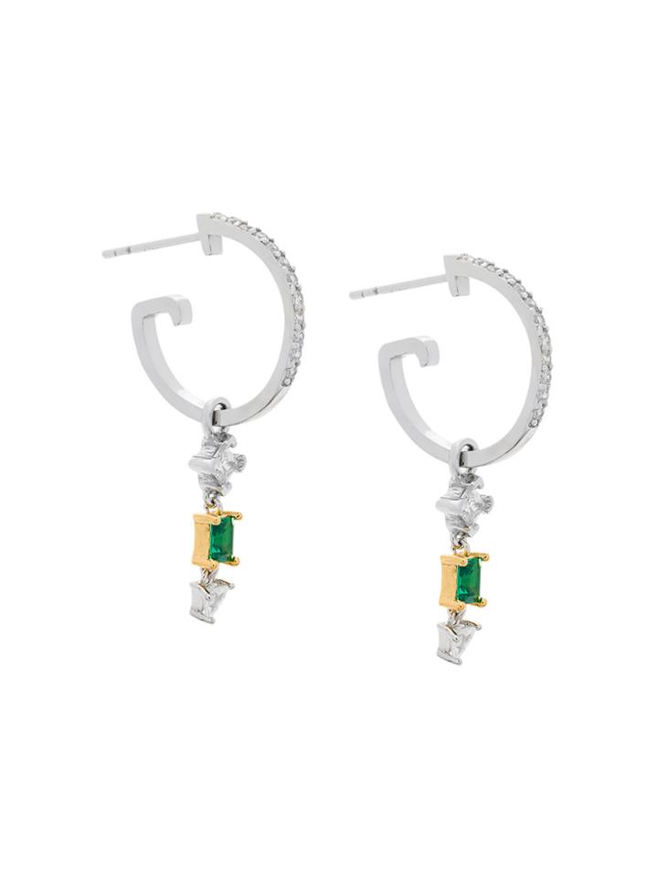 V Jewellery Whitney Maxi Hoop Earrings - Unavailable