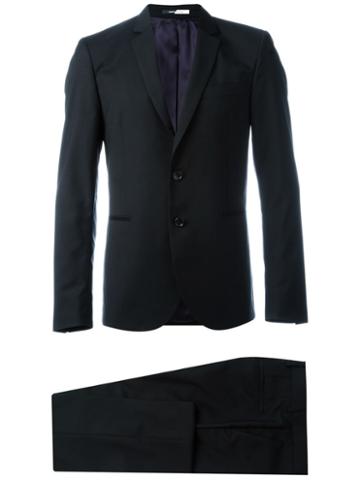 Ps By Paul Smith Two-button Slim Suit, Men's, Size: 54, Black, Acetate/viscose/mohair/wool Felt