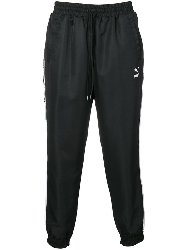 Puma Logo Band Track Pants - Black