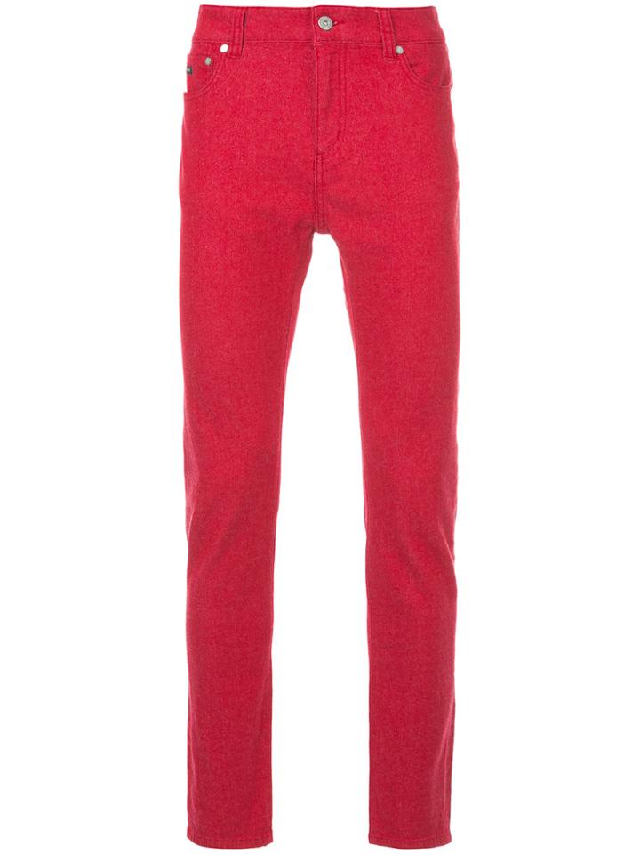 Loveless Skinny Jeans - Red