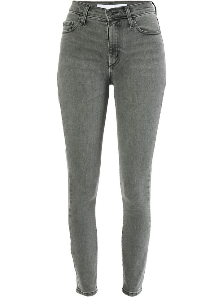 Nobody Denim Cult Skinny Ankle Jeans - Grey