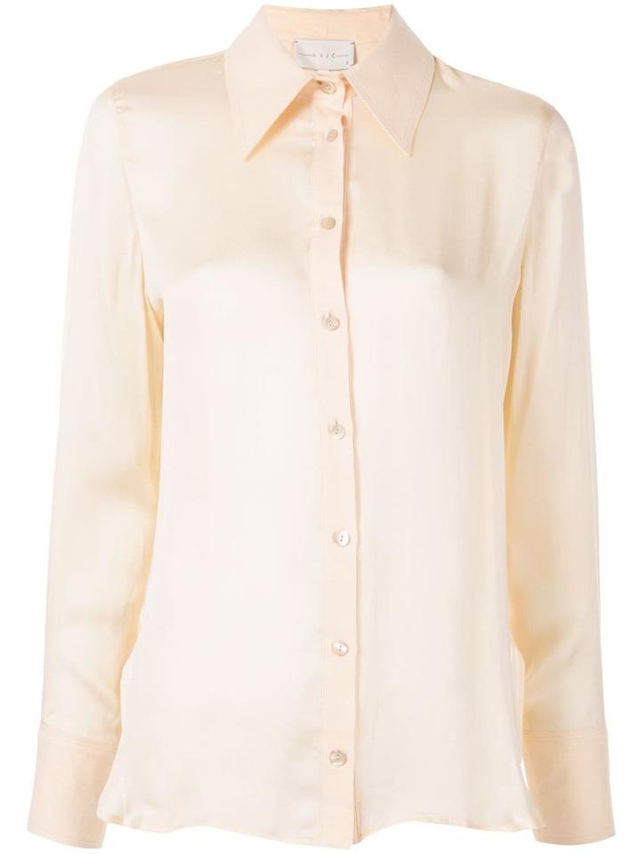 Arjé Mica Oversized Collar Shirt - Yellow