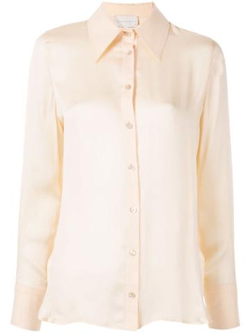 Arjé Mica Oversized Collar Shirt - Yellow