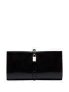 Jil Sander Padlock Clutch - Black