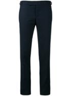 Thom Browne Low-rise Side Tab Trousers - Blue