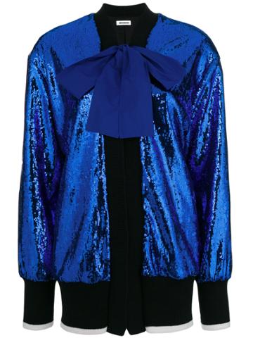 Brognano Sequin Embellished Jacket - Blue