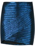 Iro Mini Bandage Skirt - Blue