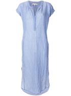 Xirena Striped Tunic Dress - Blue