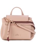 Hogan Mini Horizontal Tote - Pink & Purple