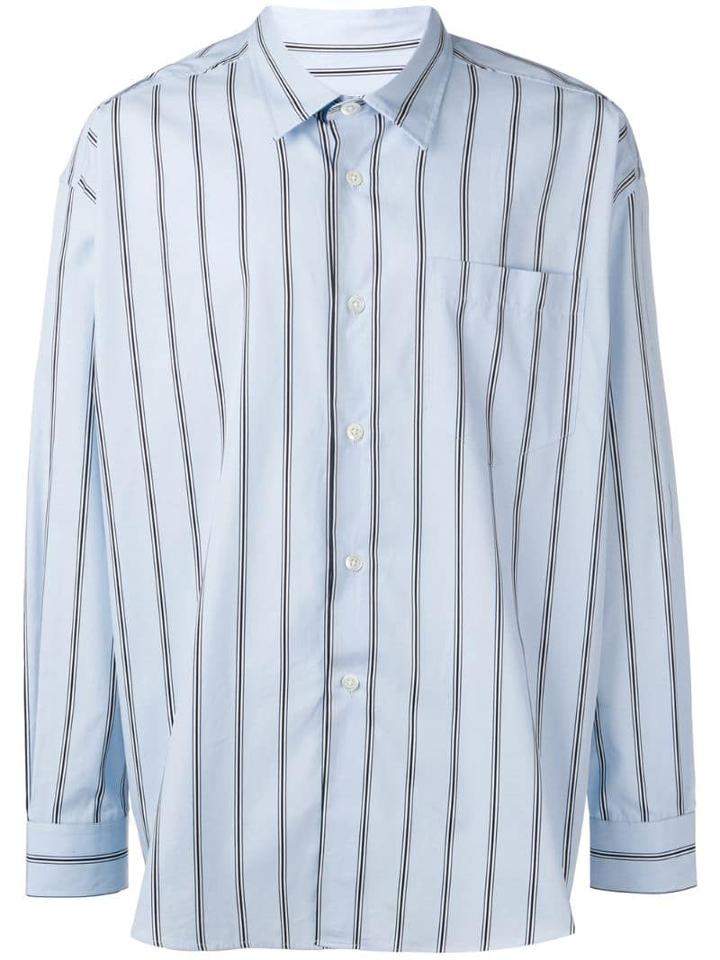 Ami Paris Oversized Shirt - Blue