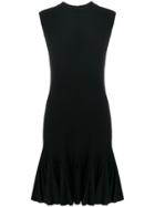 Alaïa Vintage Ruffled Sleeveless Dress - Black