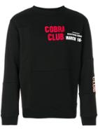 Mcq Alexander Mcqueen Cobra Club Panelled Jumper - Black