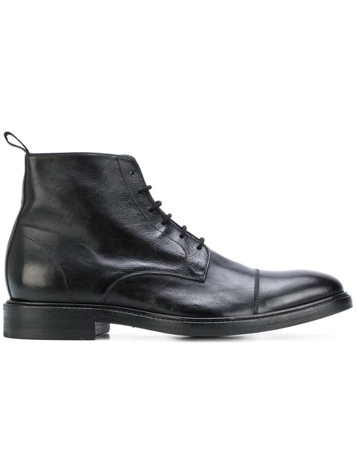 Paul Smith Lace-up Boots - Black
