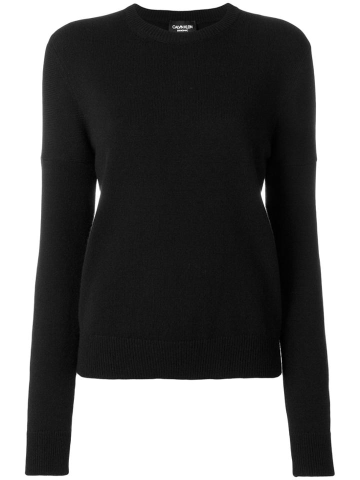 Calvin Klein 205w39nyc Branded Sweater - Black