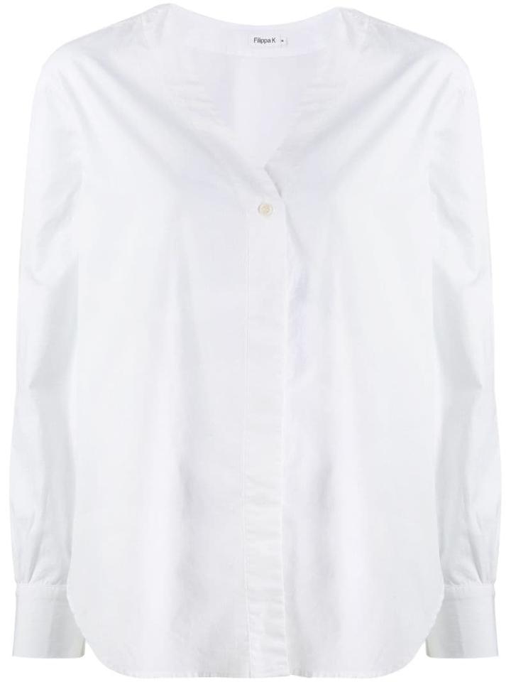 Filippa-k Tania Long Sleeve Shirt - White