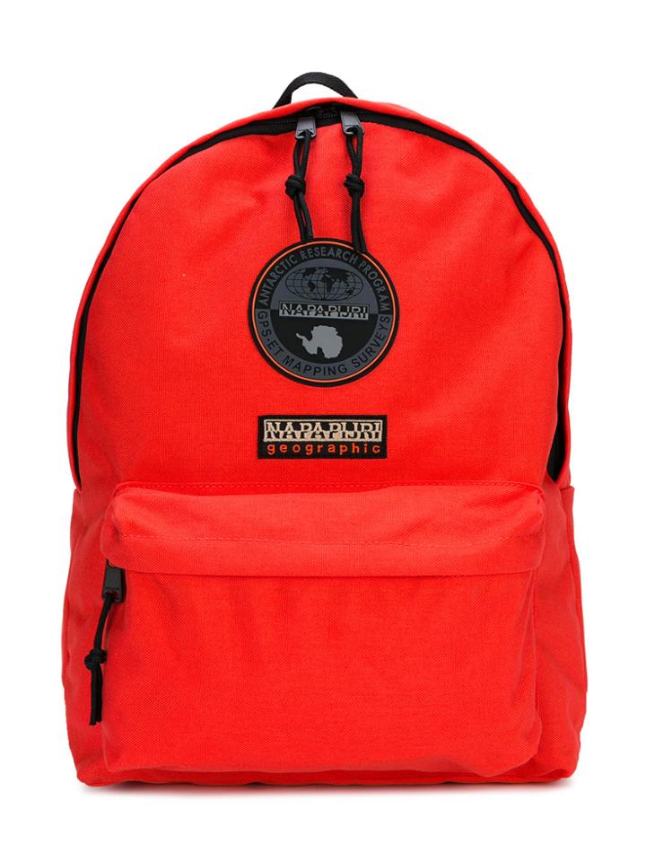 Napapjiri Kids Teen Zipped Backpack - Red