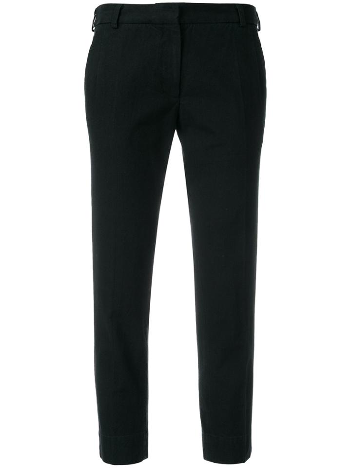 Peter Jensen Canvas Capri Pants - Black