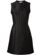 Carven A-line Dress, Women's, Size: 38, Black, Acetate/viscose/silk/polyester