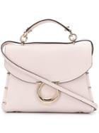 Salvatore Ferragamo Gancini Tote Bag - White