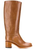 A.p.c. Classic Knee-high Boots - Brown