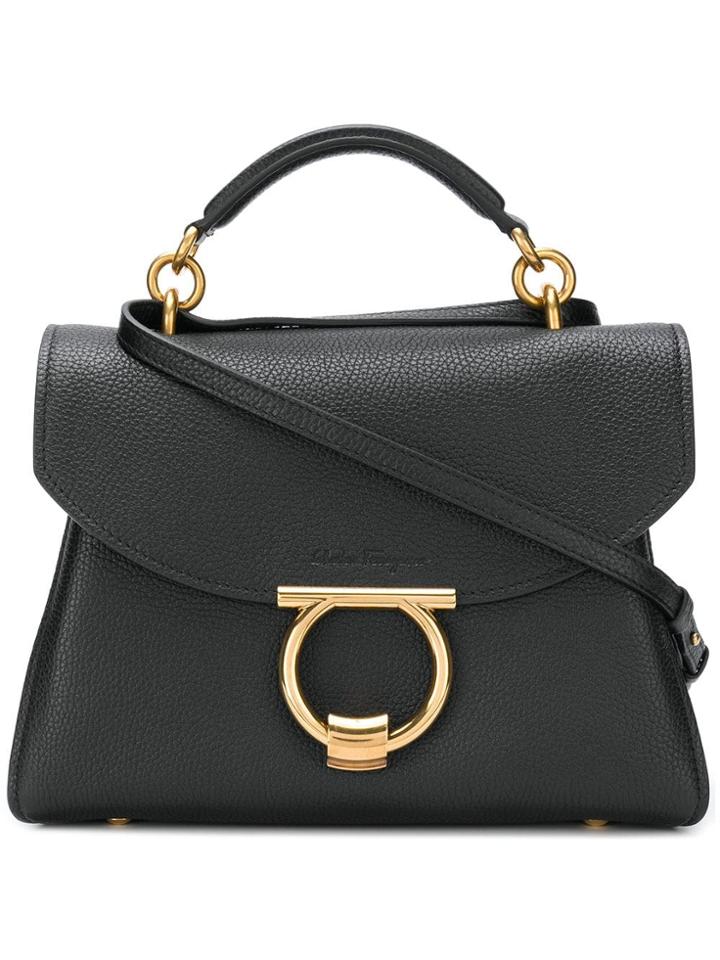 Salvatore Ferragamo Margot Tote - Black