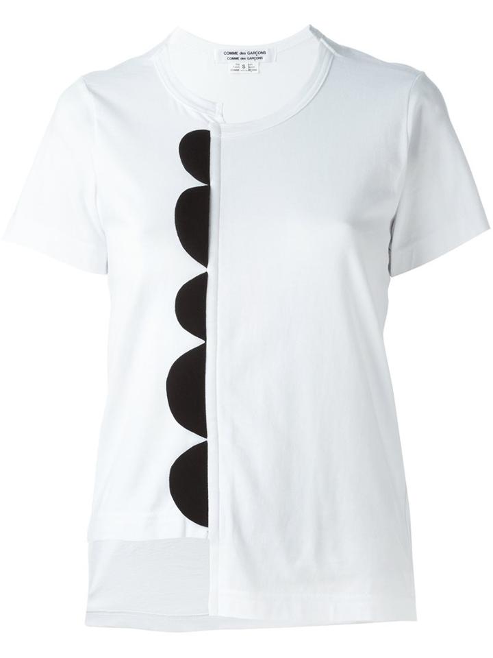 Comme Des Garçons Comme Des Garçons Bicolour T-shirt