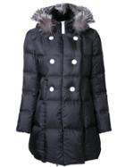 Loveless Padded Hooded Coat - Black