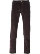 Jacob Cohen Slim-fit Jeans, Men's, Size: 38, Brown, Cotton