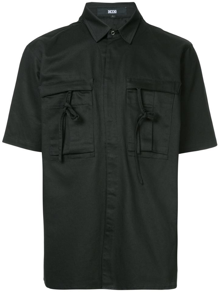 Ktz Chest Pockets Shirt - Black