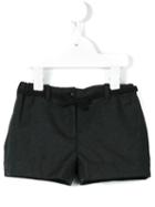 Burberry Kids Bow Belt Shorts, Girl's, Size: 12 Yrs, Grey