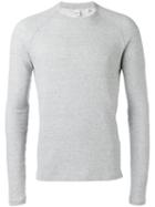 Aspesi - Japanese Yarn Sweatshirt - Men - Cotton - L, Grey, Cotton