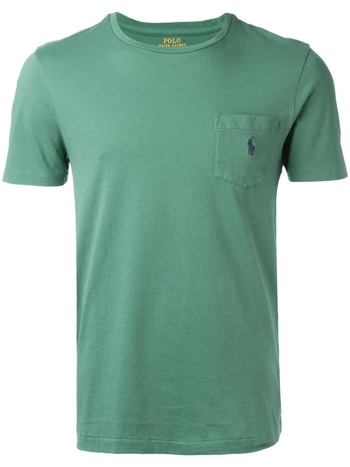 Polo Ralph Lauren - Logo Pocket T-shirt - Men - Cotton - M, Green, Cotton