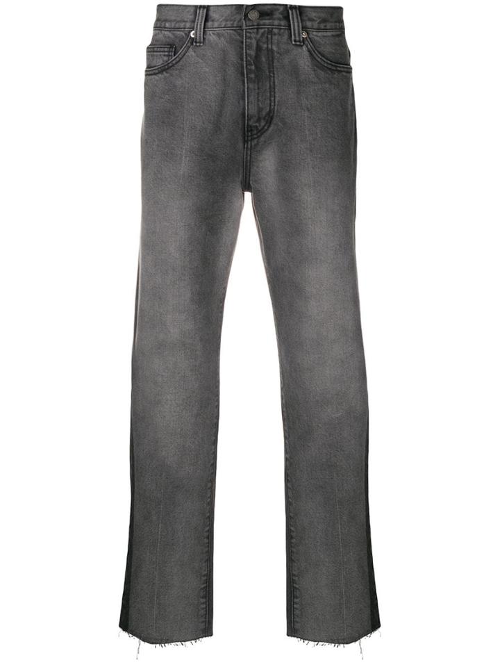 Nono9on Faded Slim Fit Jeans - Grey