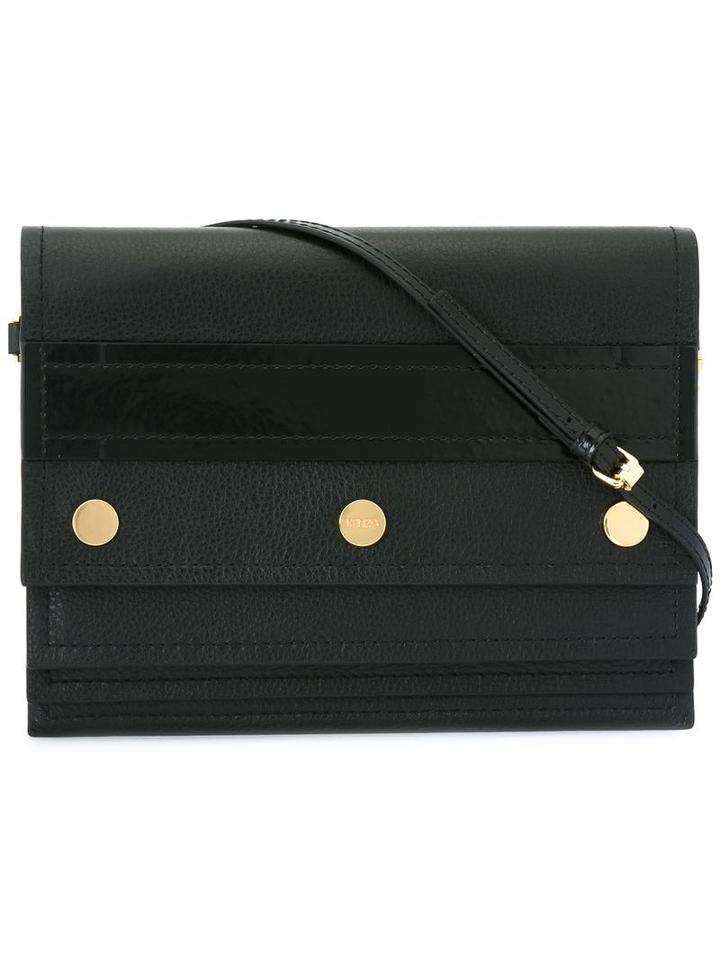 Kenzo 'bike' Crossbody Clutch, Women's, Black
